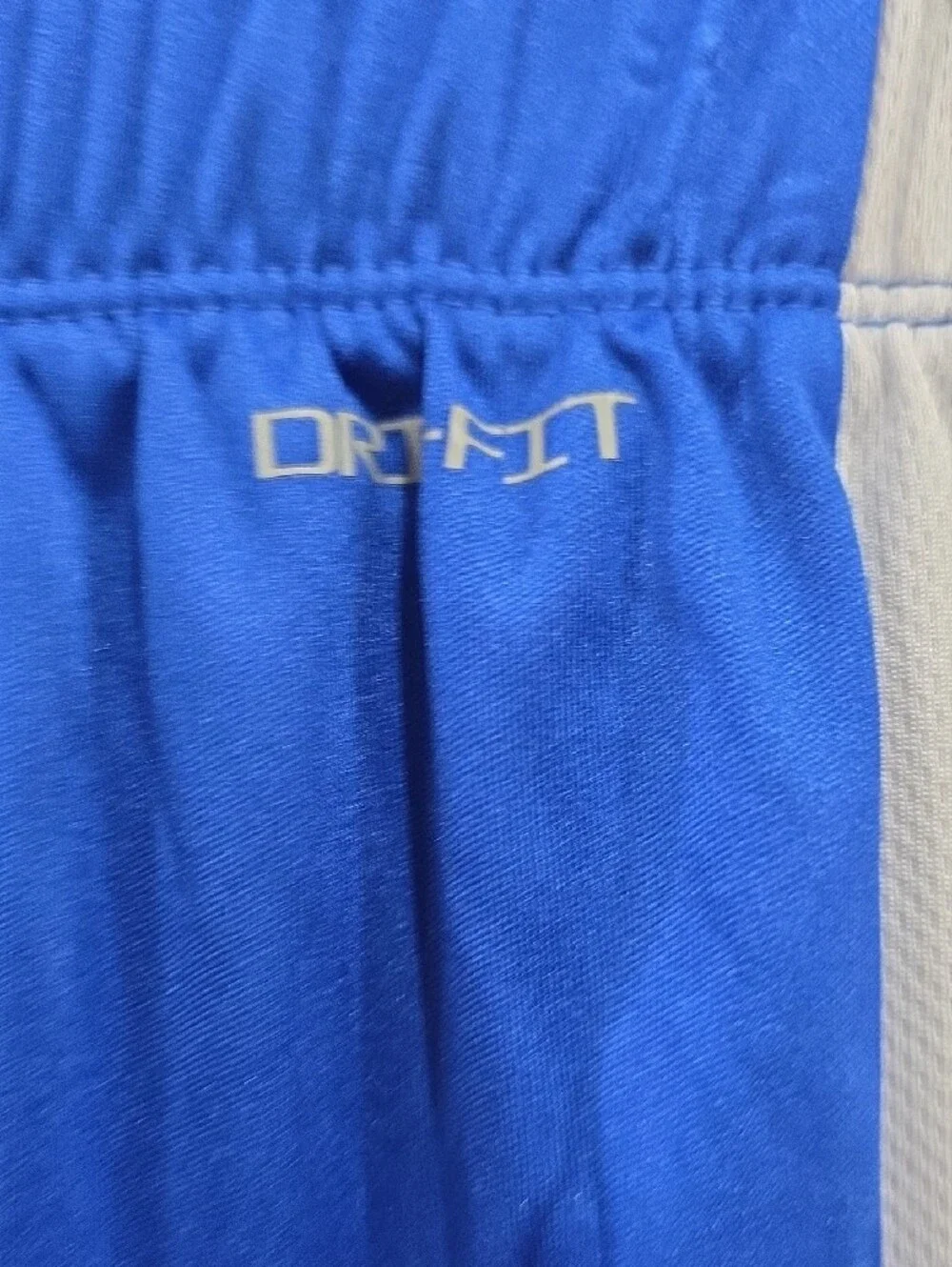 Nike Royal Blue Athletic Shorts with White Panels